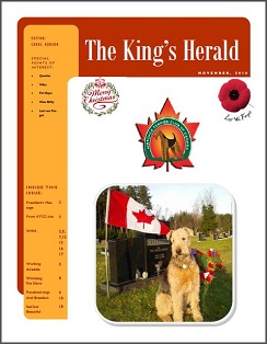 Click here to download the November 2016 issue of The King's Herald.